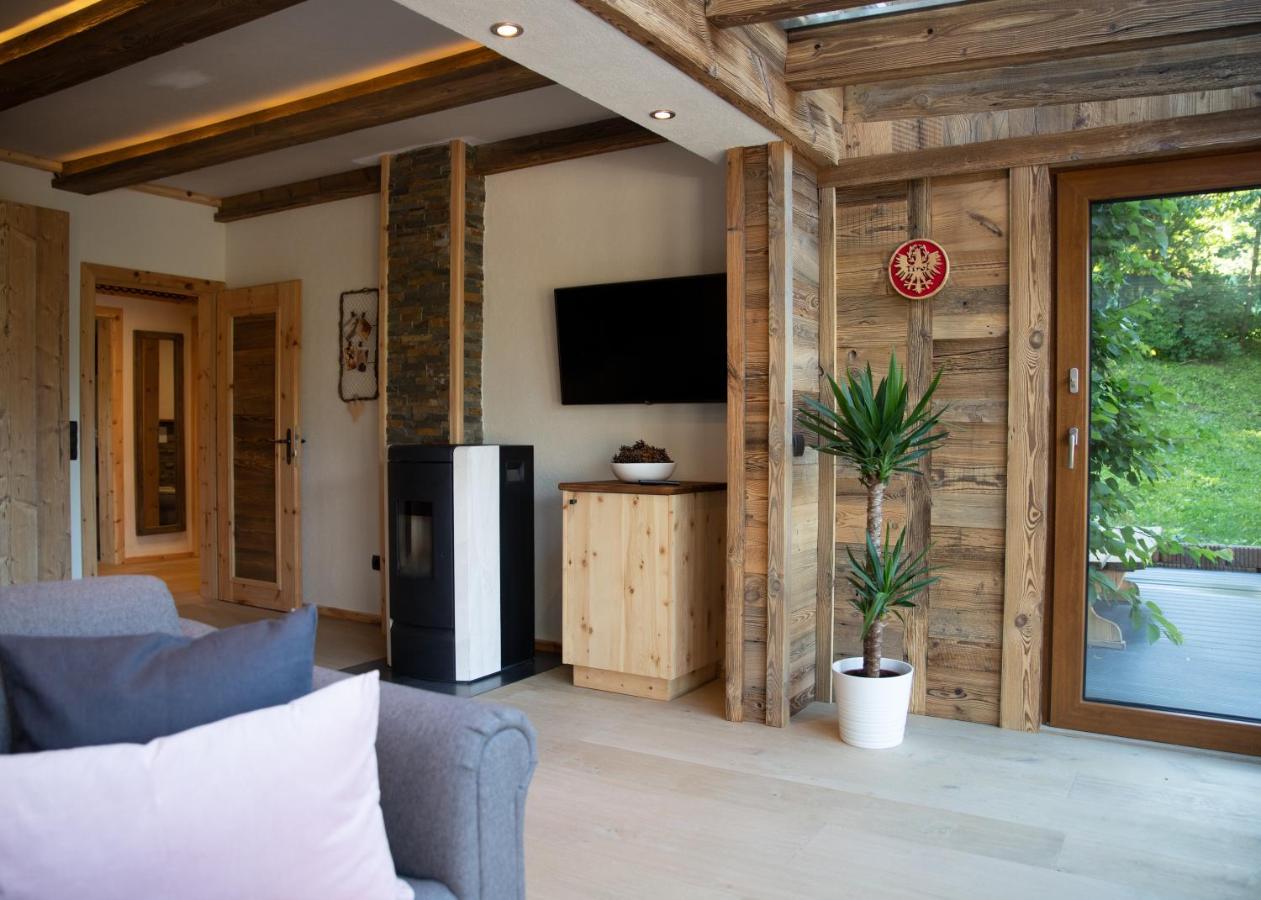 Chalet Gletscherblick Stubai 미에더스 외부 사진