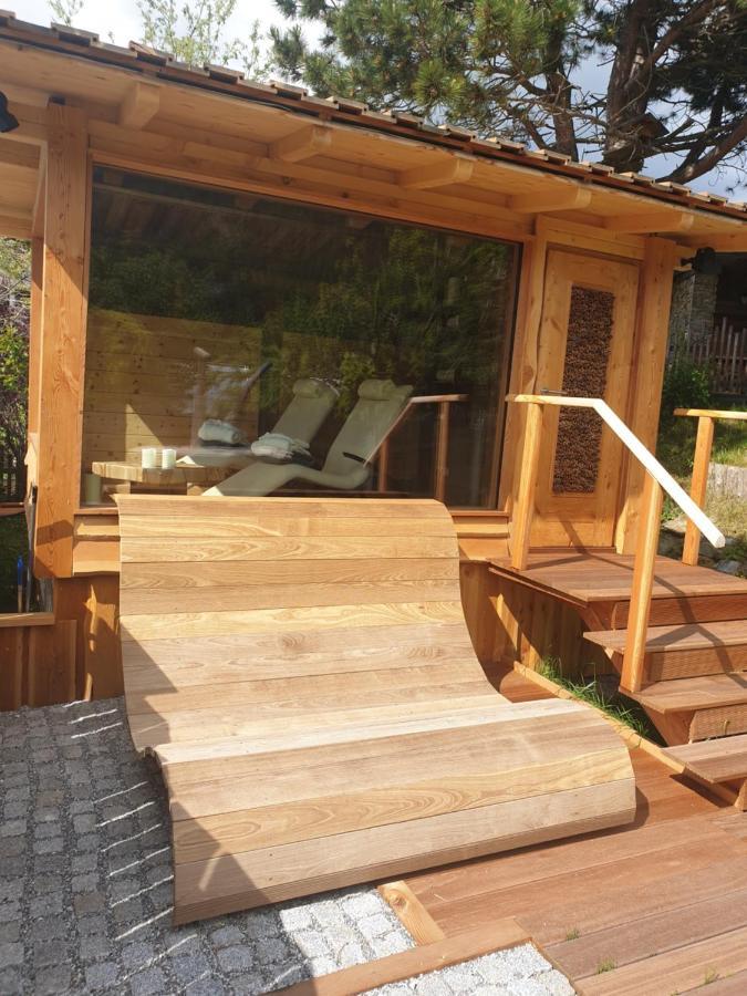 Chalet Gletscherblick Stubai 미에더스 외부 사진