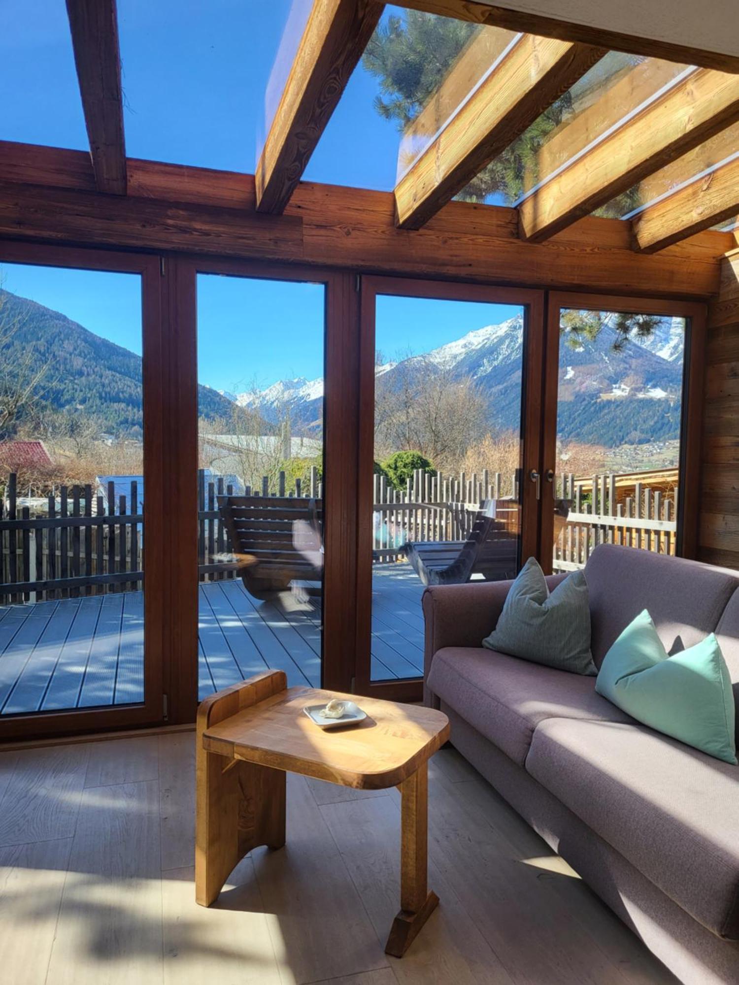Chalet Gletscherblick Stubai 미에더스 외부 사진